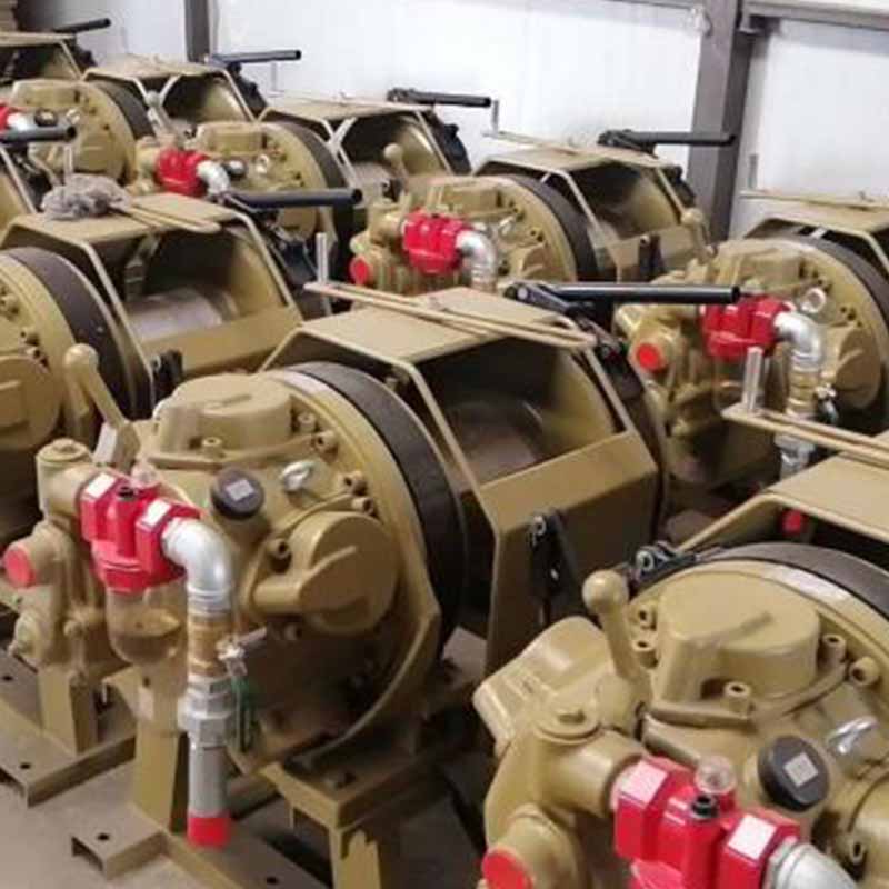 JQHS-100×8氣動絞車