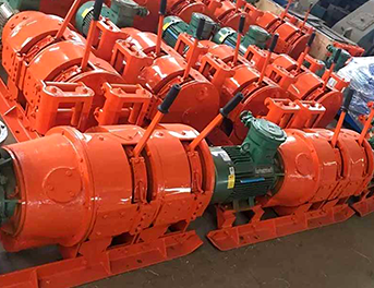 耙礦絞車(chē)的結(jié)構(gòu)組成